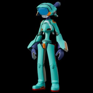 Canti - Blue Version - FLCL Diecast Action Figure - Sentinel - 6
