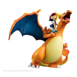 Ash Ketchum with Pikachu and Charizard - Megahouse G.E.M. Series - 1