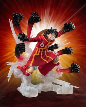 Monkey D. Luffy - Gum Gum Hawk Gatling - Figuarts Zero Extra Battle - Bandai Spirits - 3