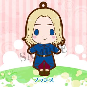 Full Set with 8 Straps - Hetalia Rubber Strap Collection Vol.1 Renewal Version - 5