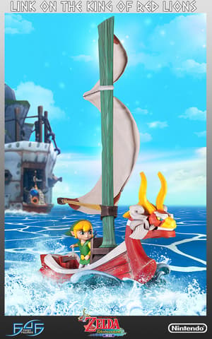 Link auf dem Roten Leuenkönig – First 4 Figures Statue - 4