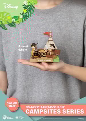 Minnie Mouse & Pluto - Special Edition - Disney Campsite Series - D-Stage Diorama - Beast Kingdom Toys (5)