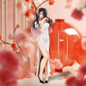 Healing White Chinese Dress Lady (Mai Okuma) - Union Creative (2)