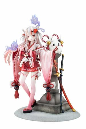 Nakiri Ayame - Shrine Maiden Fortune Outfit - Kotobukiya (8)