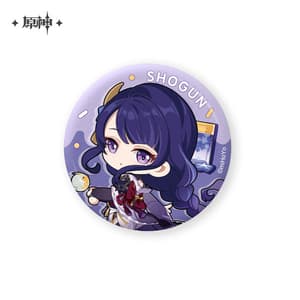Raiden Shogun / Baal (Summer Theme) - Genshin Impact - Button - miHoYo (1)