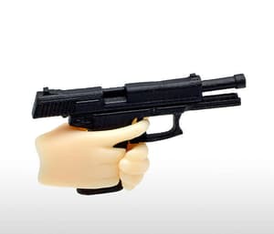 LAOP12: figma Hands for Guns 2 - Handgun Set - 5