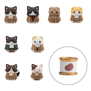 Set - Attack on Titan Mega Cat Project -  Gathering Scout Regiment danyan! - Megahouse - 1
