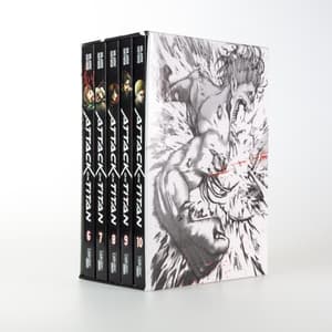 Attack On Titan – Band 06–10 mit Schuber - 1