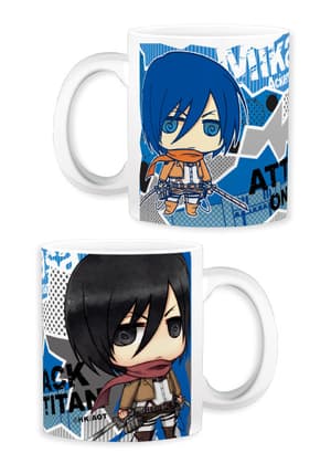 Mikasa Ackerman Chimi Version - Tasse - 1