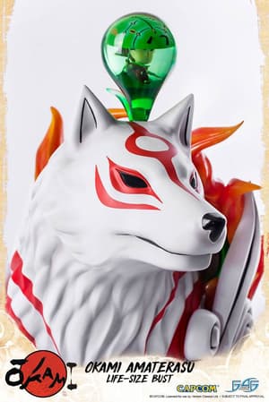 Amaterasu 1/1 Life-Size Bust – Okami – First 4 Figures - 9