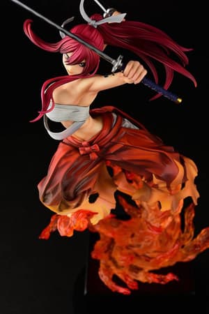 Erza Scarlet - Samurai Light Flame Manjo: Kurenai - Rouge - Orca Toys - 4
