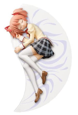 Madoka - Schuluniform - geschlossene Augen - relax time - 1