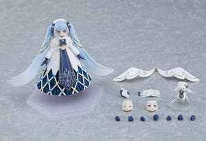 Figma EX-064 Hatsune Miku - Snow Miku Glowing Snow - 10
