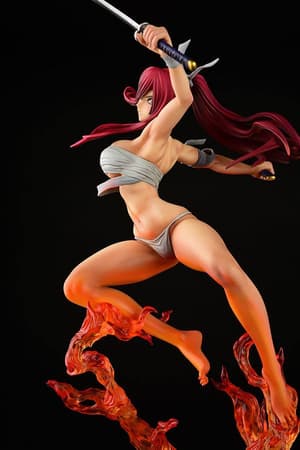 Erza Scarlet - Samurai Light Flame Manjo: Kurenai - Rouge - Orca Toys - 12