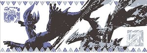Monster Hunter Tasse - Diablos und Valphalk - 1