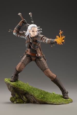 Geralt - The Witcher Bishoujo - Kotobukiya (1)
