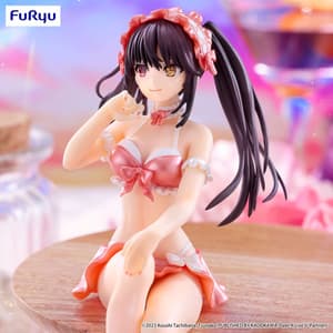 Kurumi Tokisaki - Pastel Red Swimsuit - Noodle Stopper - Furyu - 3