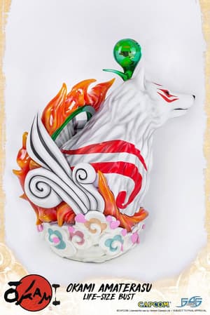 Amaterasu 1/1 Life-Size Bust – Okami – First 4 Figures - 7