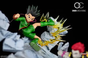 Gon vs Hisoka - Battle at the Heavens Arena - Oniri Creations Statue - 12