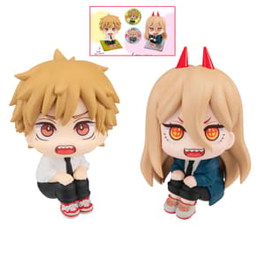 Denji & Power Limited Set - Chainsaw Man Look Up - Megahouse (1)