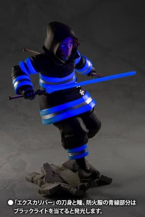 Arthur Boyle - with limited editon head - Fire Force ARTFX J Bonus Edition - Kotobukiya - 11