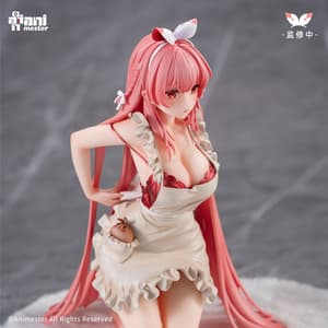 White Rabbit Rosu - Apron - AniMester - 10