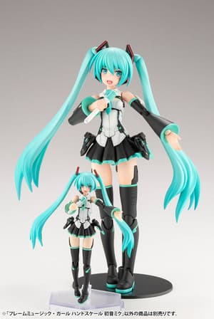 Hatsune Miku - Handscale -  Frame Music Girl Model Kit - Kotobukiya - 7