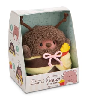 Bär Nomo - mymochi - Plüsch (mit Pommes und Bienenkostüm) (8 cm)  (1)