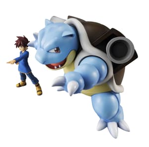 Gary Oak and Blastoise - Pokemon G.E.M. - Megahouse - 5