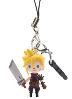 Cloud Strife Anhänger / Earphone Jack - Final Fantasy Theatrhythm - 1