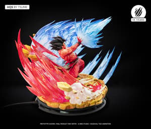 Son Goku - Kaio-Ken - Tsume HQS 1/6 Statue - 13