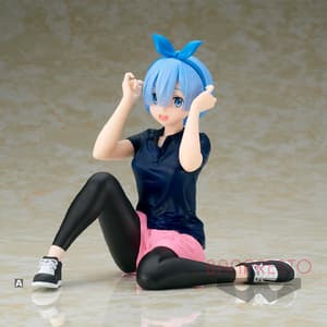 Rem - Relax Time - Training Style Ver. - Re:Zero - Banpresto - 4