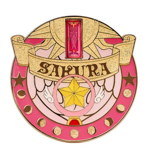 Cardcaptor Sakura 25th Anniversary Metal Badge: Star Wand - 2