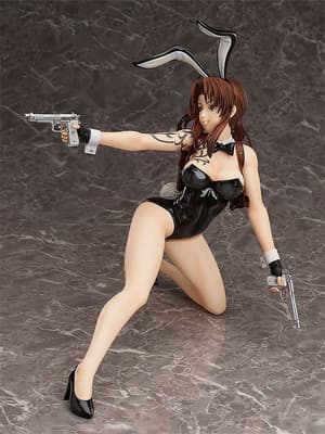 Revy - Black Lagoon - 1/4 B-Style Bunny - Bare Leg - FREEing - 5