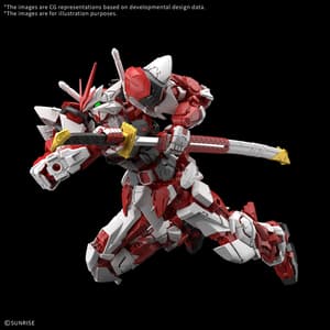 MWF-JG001 Liberty Astray Red Frame - MG 1/100- Modelkit - Bandai Spirits - 3