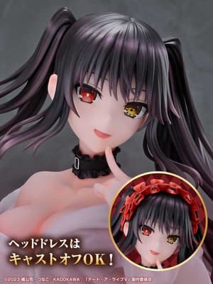 Date A Live V Re:Dress PVC Figure 1/4 Kurumi Tokisaki Dress shirt Ver. 40 cm - 11
