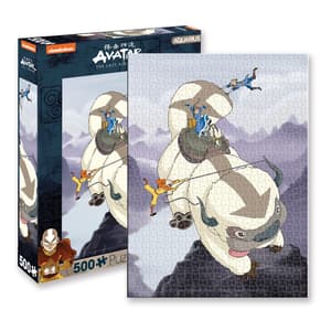 Appa and Gang - Avatar: The Last Airbender Jigsaw Puzzle - Aquarius (500 pieces) - 1