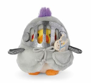 Sittich Chipsy - mymochi - Plüsch (mit Steckenpferd u. Ritterkostüm in Geschenkbox) (8cm)  (1)