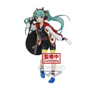 Miku Hatsune -Racing 2020 Team Ukyo - Espresto Prints & Texture - Banpresto - 1