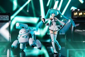Hatsune Miku (Maruttoys) & Tamotu (Miku Ver.) - Frame Arms Girl Model Kit - Kotobukiya - 10