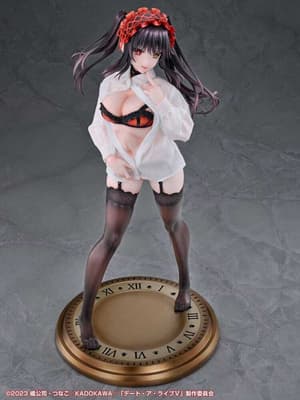 Date A Live V Re:Dress PVC Figure 1/4 Kurumi Tokisaki Dress shirt Ver. 40 cm - 8