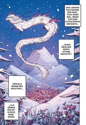 Die Legende des Hakutaku Einzelband - Splitter Manga - 2