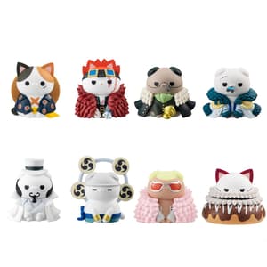 Ruffy und Rivalen - Nyan Piece - Mega Cat Project - Megahouse (8 Figuren) (1)