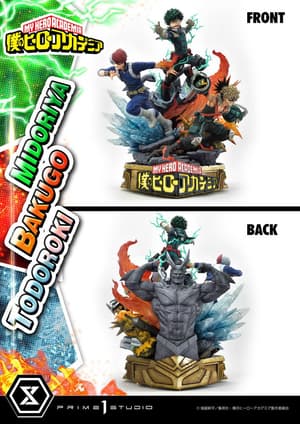Midoriya, Bakugo & Todoroki - Ultra Premium Masterline Statue (Prime 1 Studio) - 5