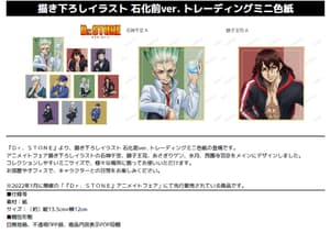 Random Selection - Dr. Stone (Original Illustration Before Petrification Version) - Trading Mini Shikishi - Armabianca - 1