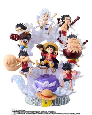 Monkey D. Ruffy - One Piece - WCF Premium Mini Figuren Set - Banpresto (1)