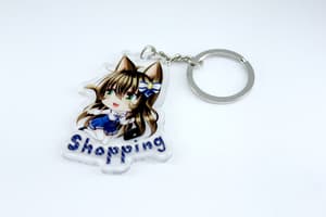 Figu-chan Keychain Collection #008 - Shopping - 1