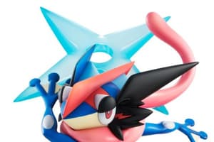 Ash, Pikachu and Greninja - Megahouse G.E.M. - 2