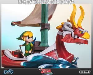 Link auf dem Roten Leuenkönig – First 4 Figures Statue - 26