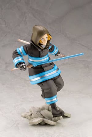 Arthur Boyle - with limited editon head - Fire Force ARTFX J Bonus Edition - Kotobukiya - 9